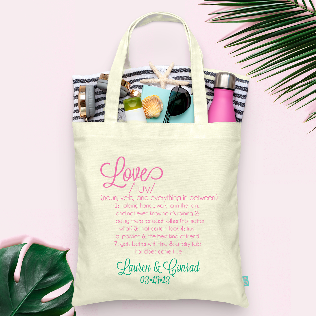 Wedding Tote Bag | Love Definition