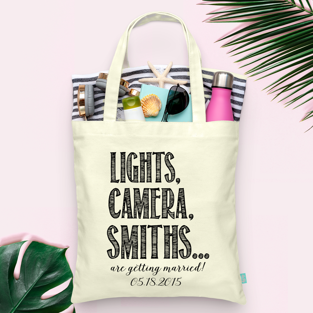 Wedding Welcome Tote | Lights, Camera, Wedding