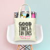 Bachelorette Party Tote Bags | Personalized Bachelorette Tote Bag | Good Times &amp; Tan Lines