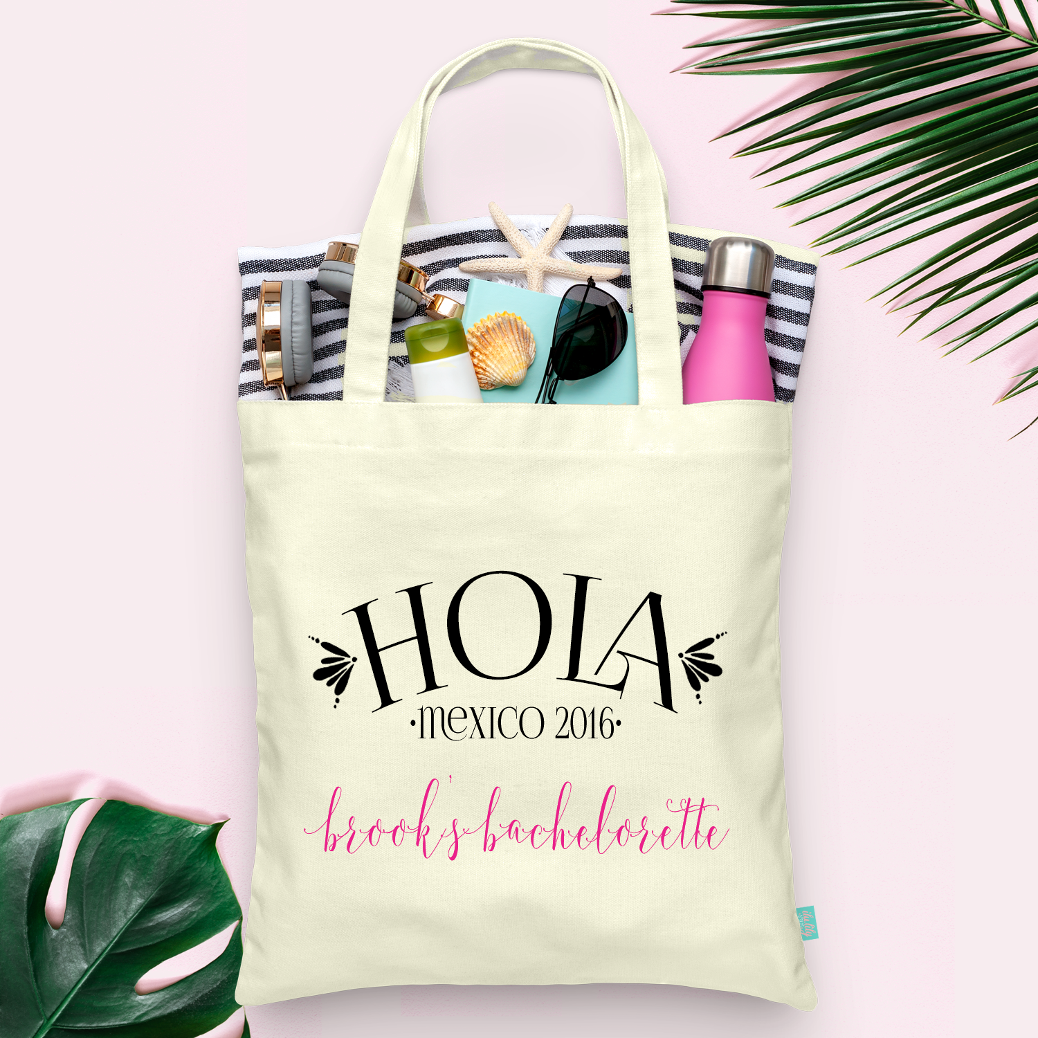 Hola Destination Bachelorette Tote Bag