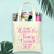 Bachelorette Party Tote Bag | Let's Party, Bride Is Getting Married!