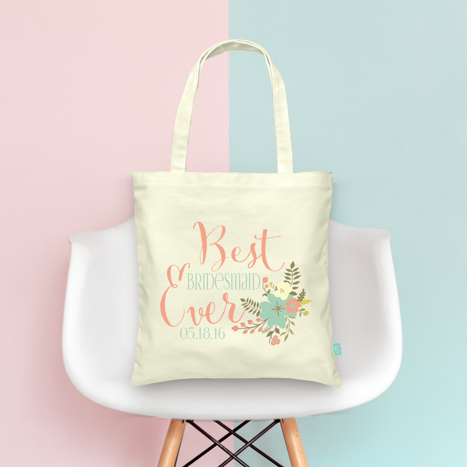 Bridal Party Tote Bags | Bridesmaid Gifts | Best Bridesmaid Ever