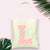 Bridal Party Personalized Tote Bag | Chevron Initial