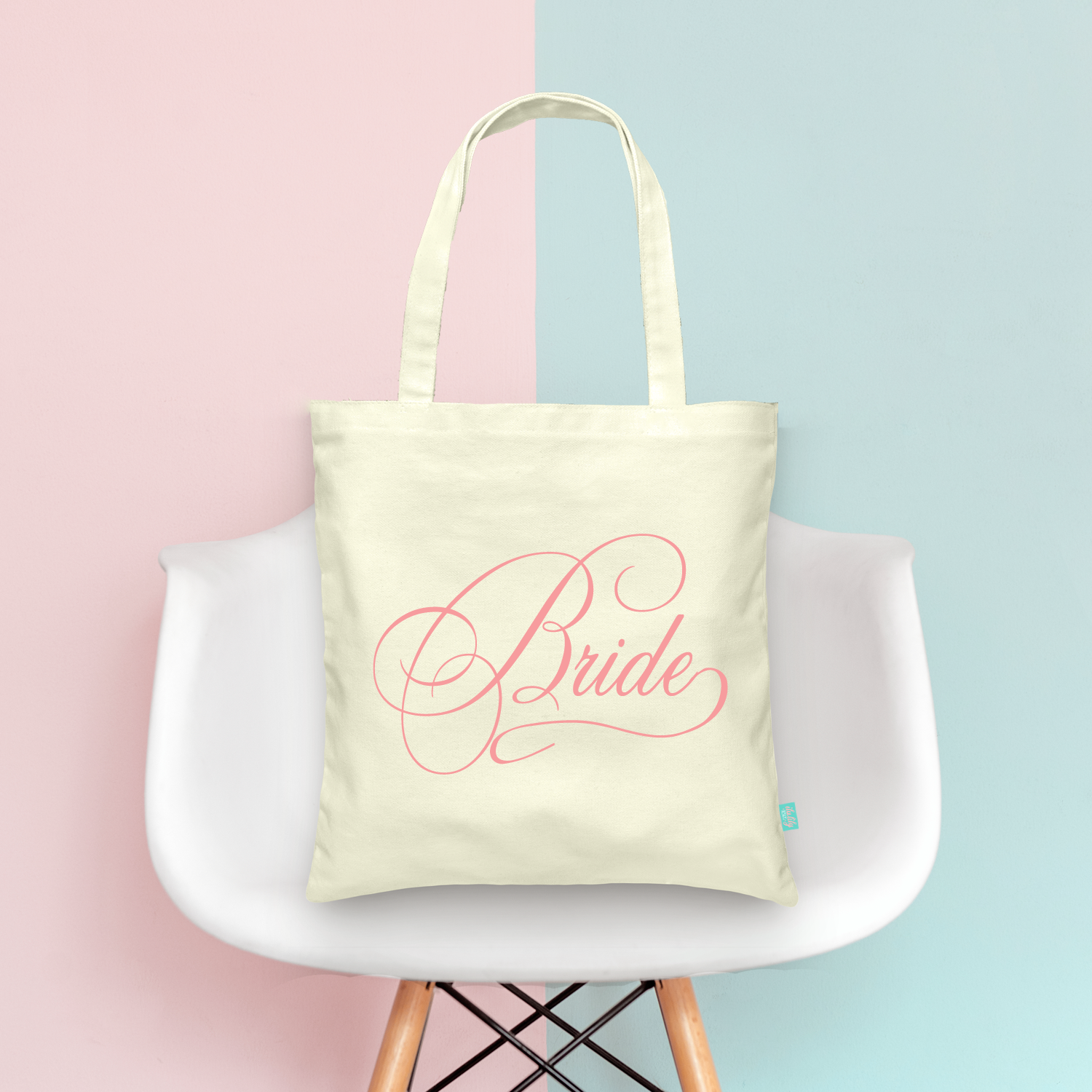 Bride Wedding Tote Bag | Gift for a Bride to Be | Bride Script