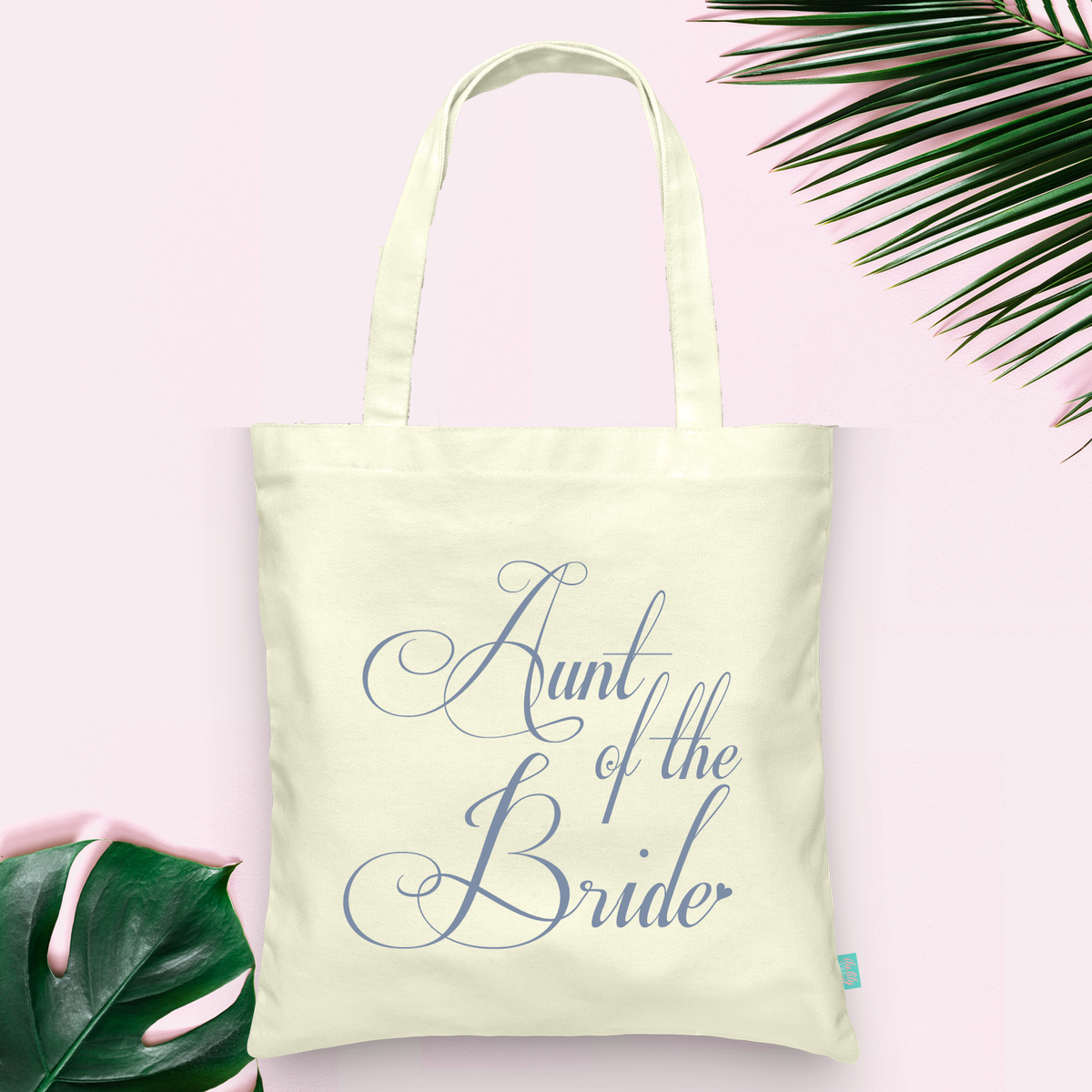 Bridal Party Wedding Tote Bag | Aunt of the Bride