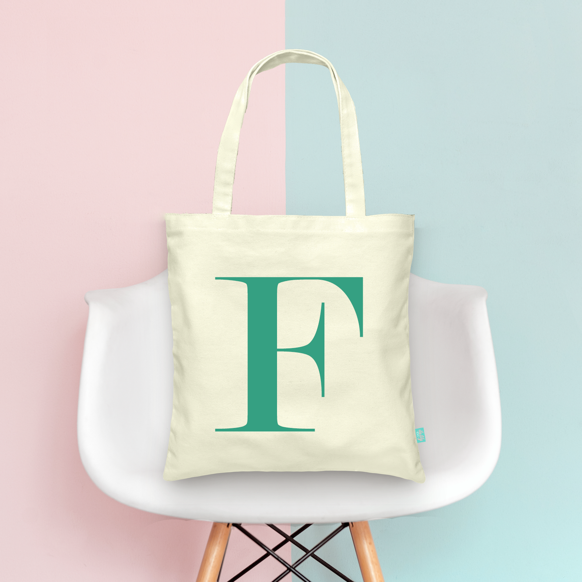 Bridal Party Wedding Tote Bags | Bridesmaid Gifts | Basic Initial