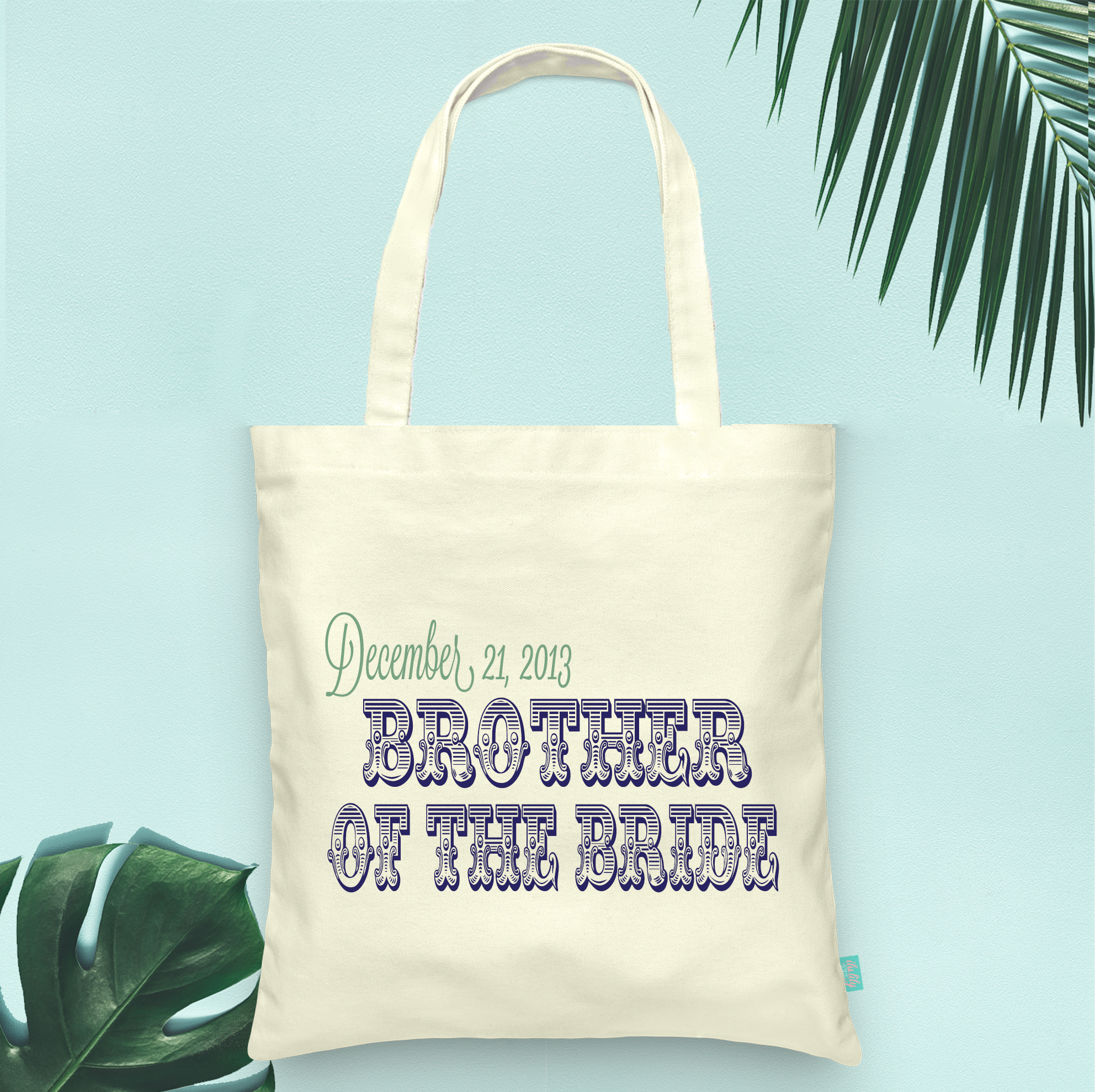 Wedding Party Tote Bag | Brother of the Bride