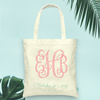 Personalized Wedding Tote Bag | Fancy Monogram