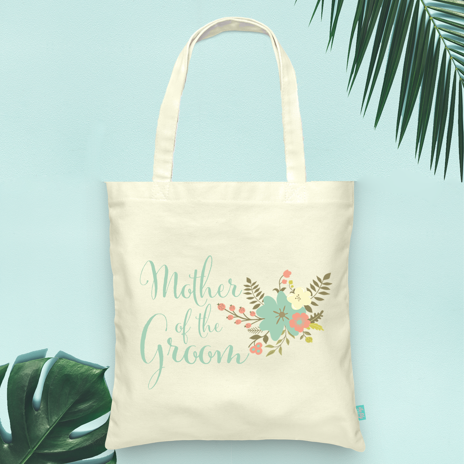 Wedding Party Tote Bag | Gift for Mother of the Groom | Floral