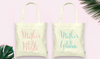 Wedding Party Tote Bags | Mother of the Bride &amp; Mother of the Groom Set
