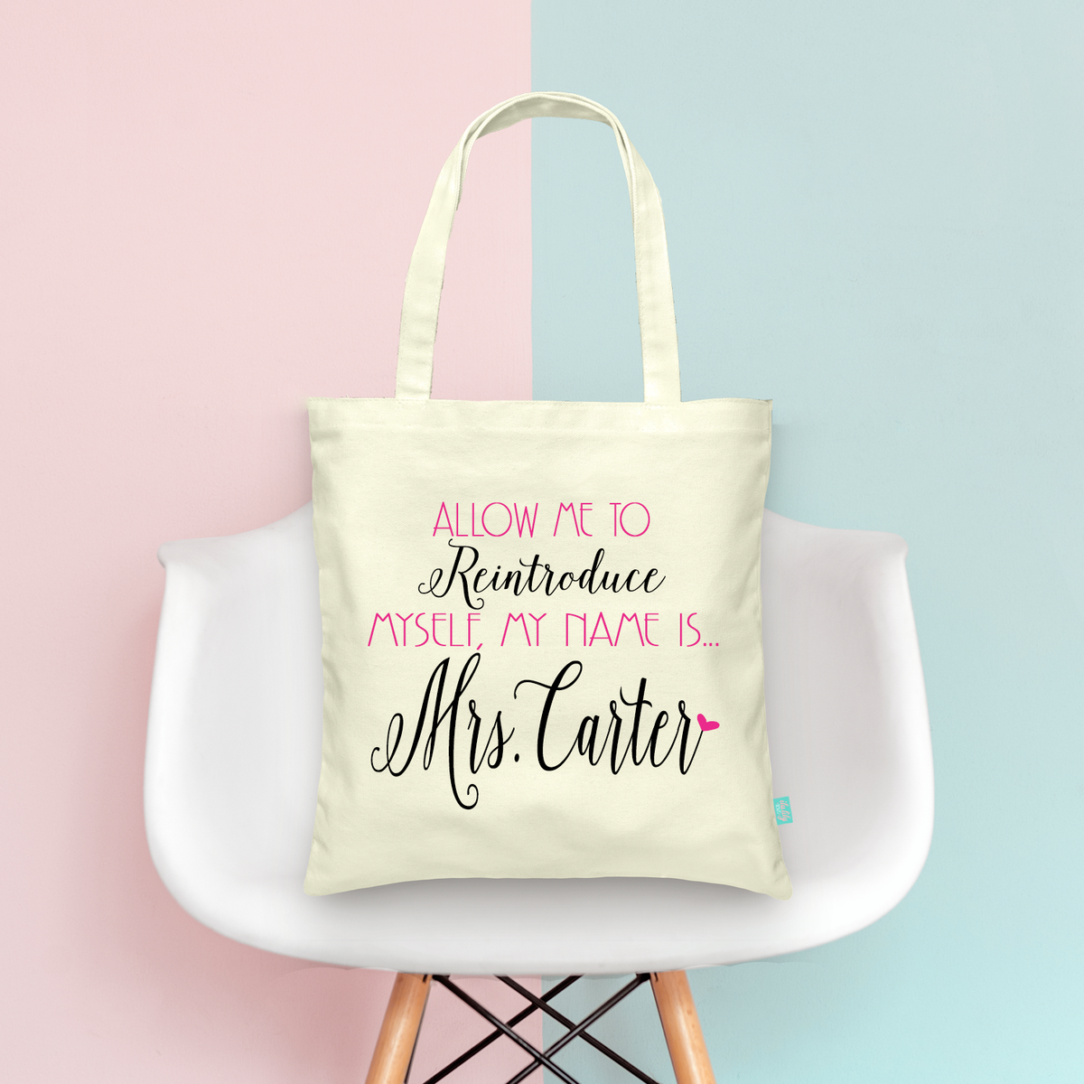 Wedding Party Tote Bag | Allow Me To Reintroduce Myself