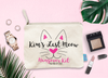 Bachelorette Party Personalized Makeup Bag | Cat Theme Bachelorette | Last Meow