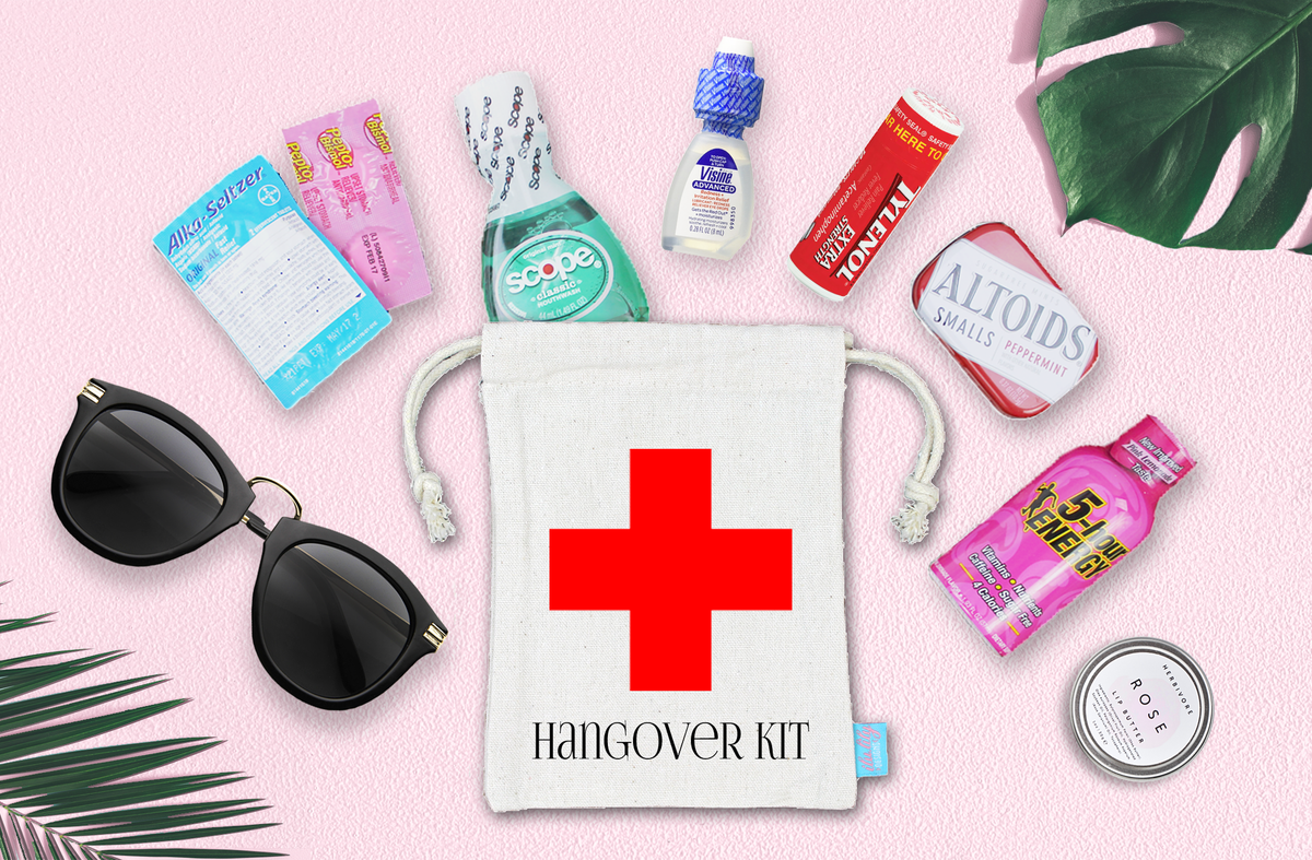 Wedding Welcome Favor Bag | Hangover Kit