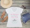 Bachelorette Party V-Neck T-Shirt | Colorado Bachelorette | Mountains Are Calling And We Must Party
