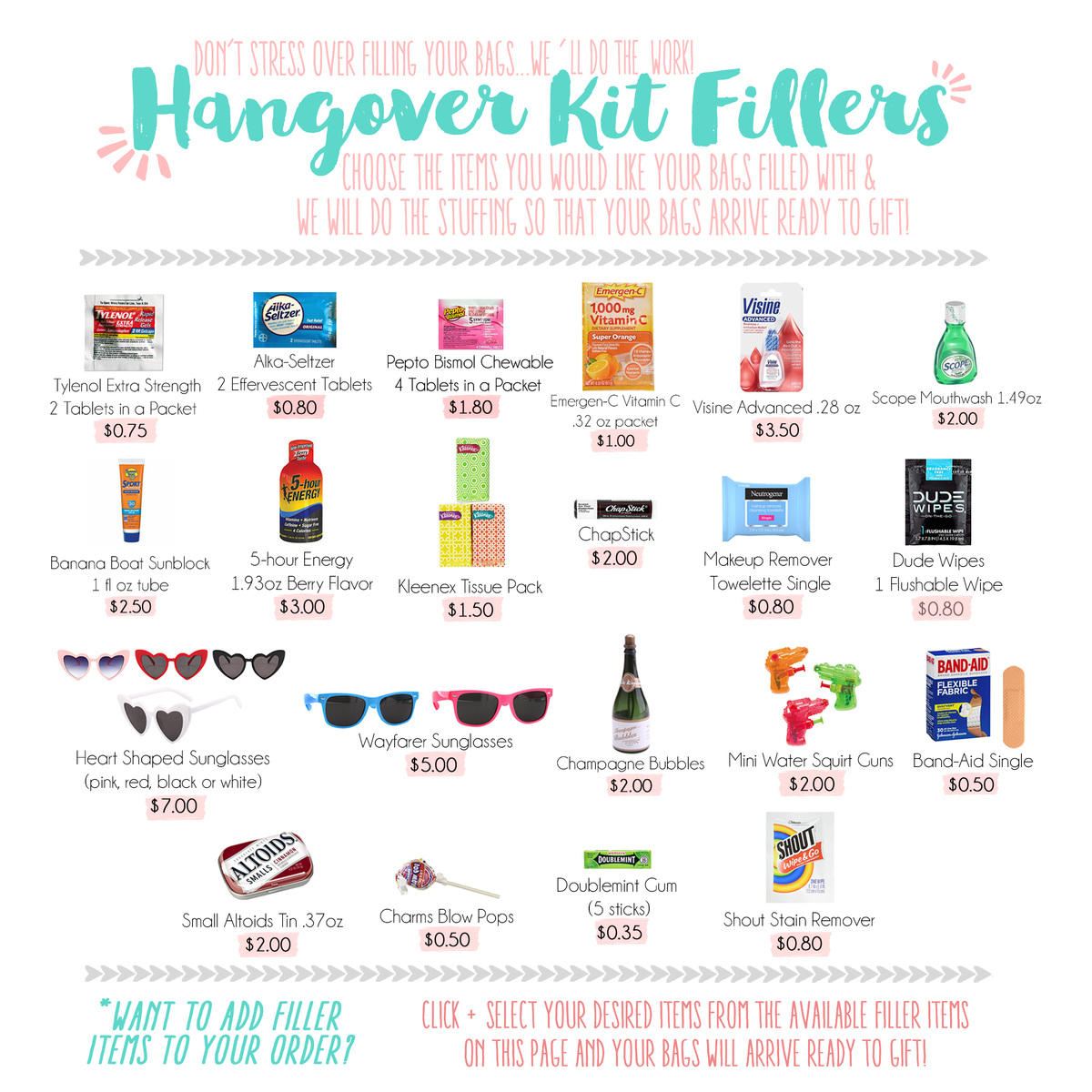 Bachelorette Hangover Kit But Did You Die | Bachelorette Party Favor Bags