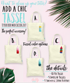 Wedding Welcome Tote Bag | Destination Map Fancy