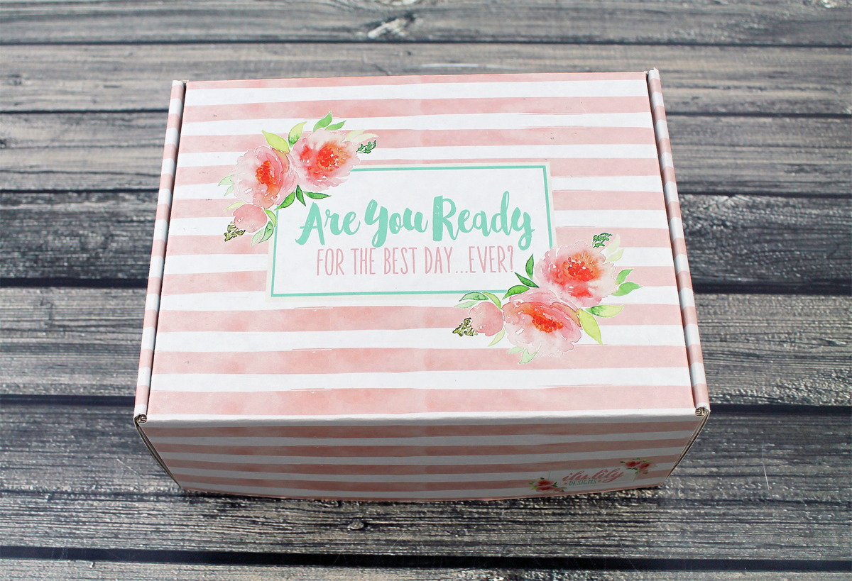 Bride Gift Box | Gift for Bride to Be | Pink Floral Bride