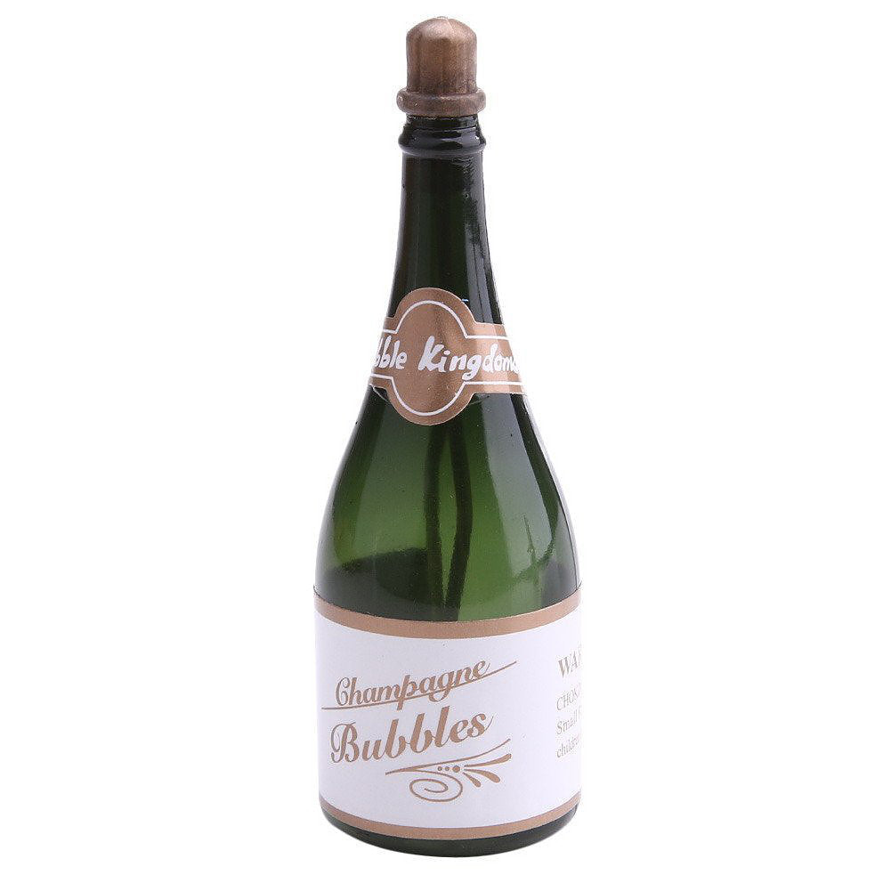 Bubbly Champagne Shaped Bottle with Blowing Bubbles