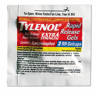 Hangover Kit Filler - Tylenol Extra Strength