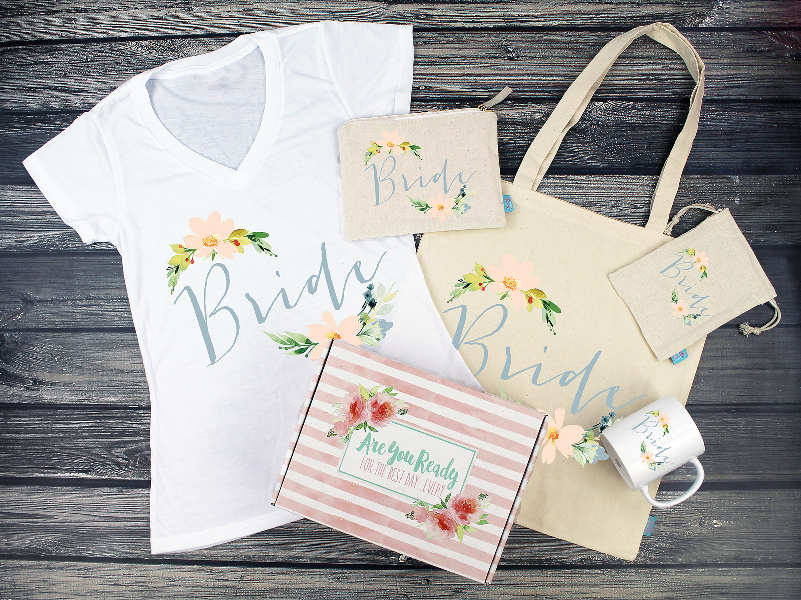 Bridal Gift Box | Bride to Be Gift | Floral Bride