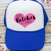 Bachelorette Party Trucker Hats | Custom Trucker Hat | Cheers Bitches Let&#39;s Party!