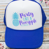 Bachelorette Party Trucker Hats | Pineapple Theme Trucker Hat | Party Like a Pineapple