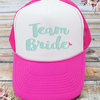 Bridal Party Trucker Hats | Bachelorette Party Trucker Hat | Team Bride