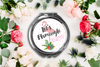 Bridal Party Compact Mirror | Bridesmaid Favors | Let&#39;s Flamingle