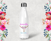 Bridal Party Personalized Water Bottle | Swell Style Water Bottle | Boho Skull