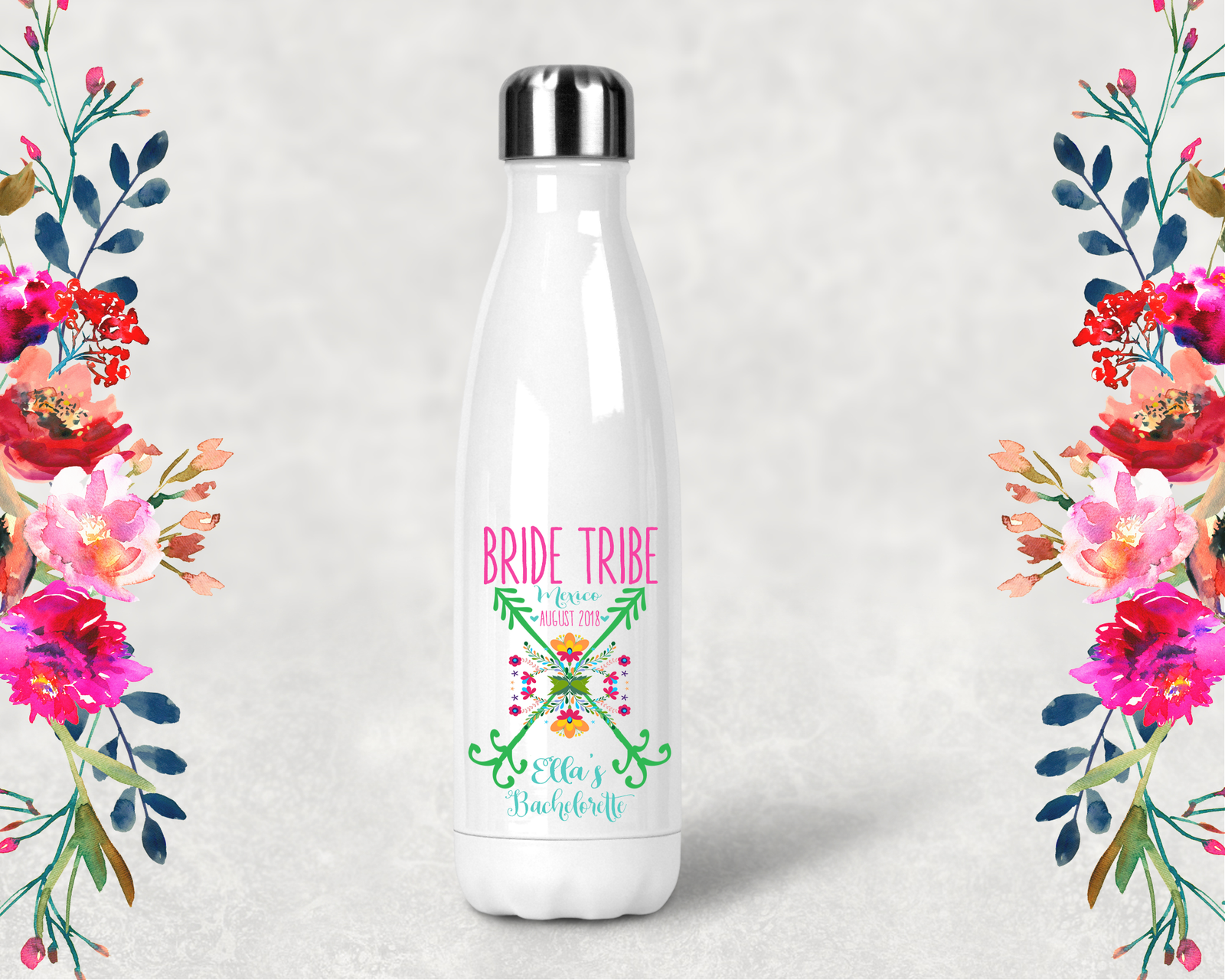 Bachelorette Party Water Bottle Favor | Swell Style Water Bottle | Bride Tribe