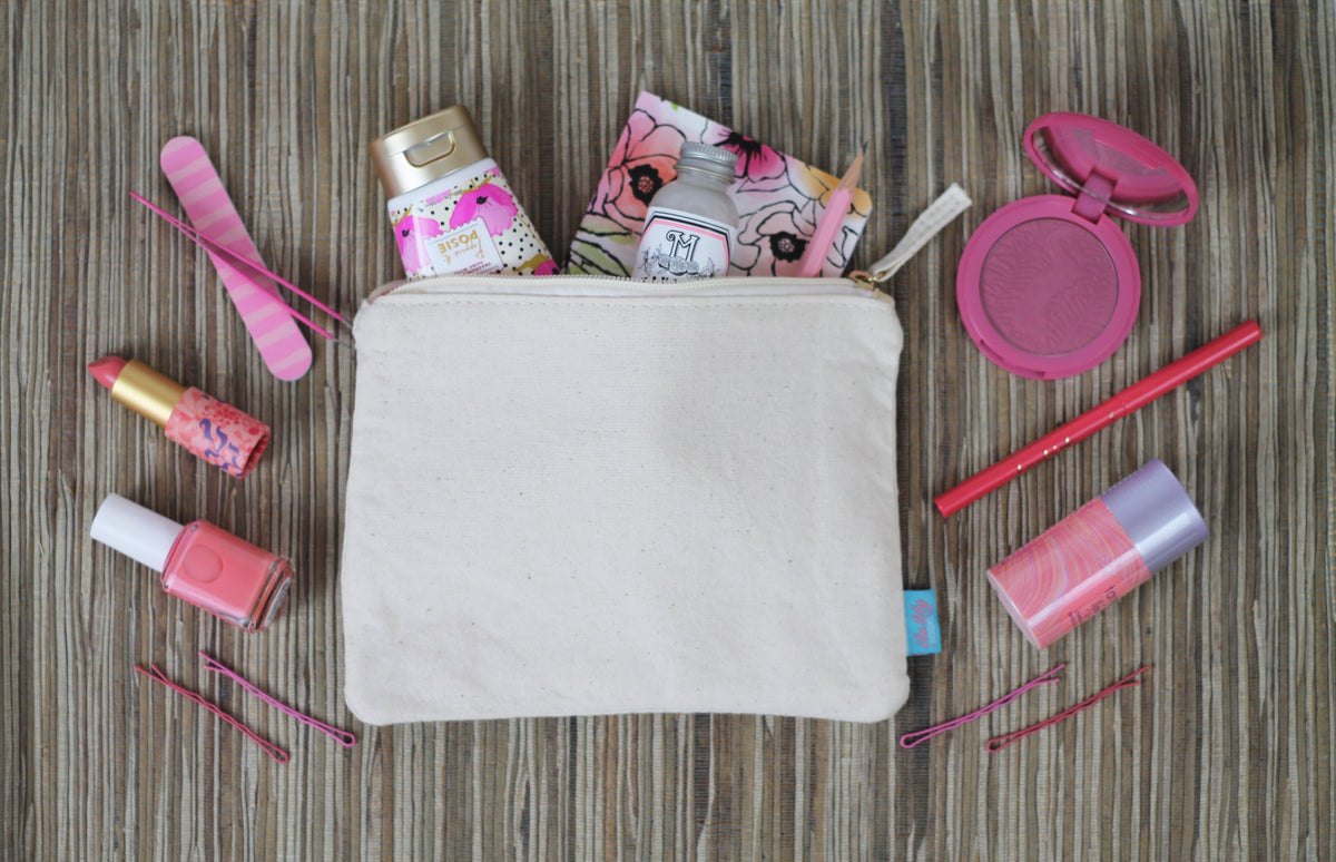 Bachelorette Party Cosmetic Bag | Nashville Makeup Bag | Not Our First Rodeo