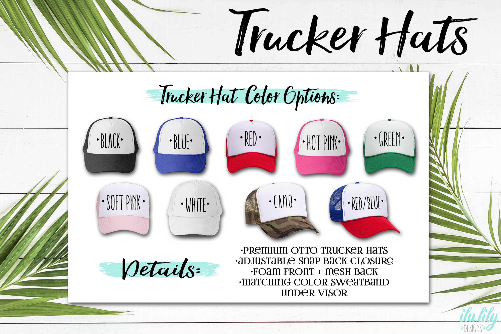 Bachelorette Party Trucker Hats | Beach Bachelorette Party | Hola Beaches!