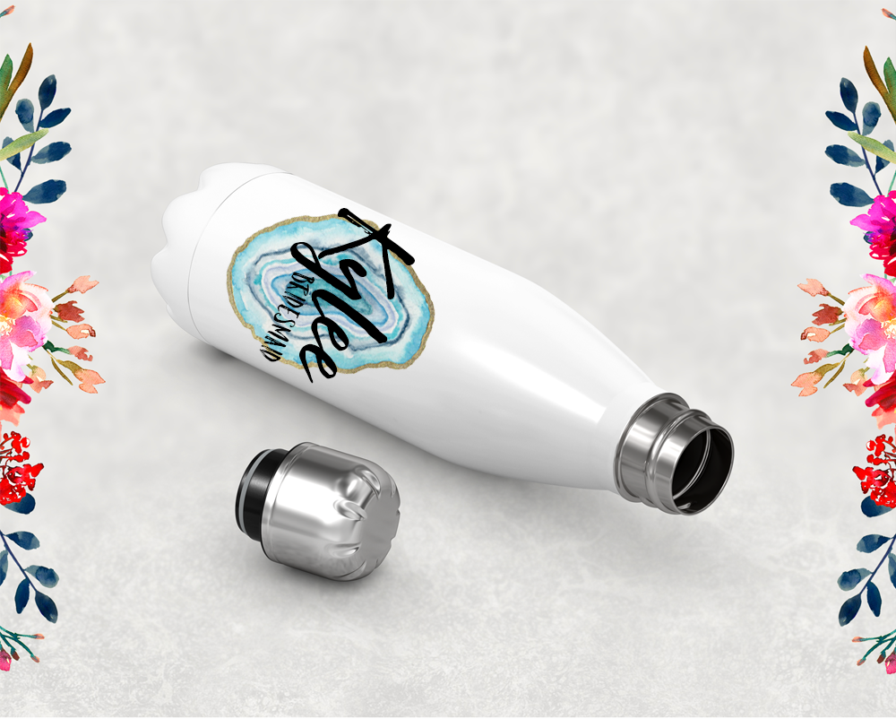 Bridal Party Personalized Water Bottle | Swell Style Water Bottle | Agate