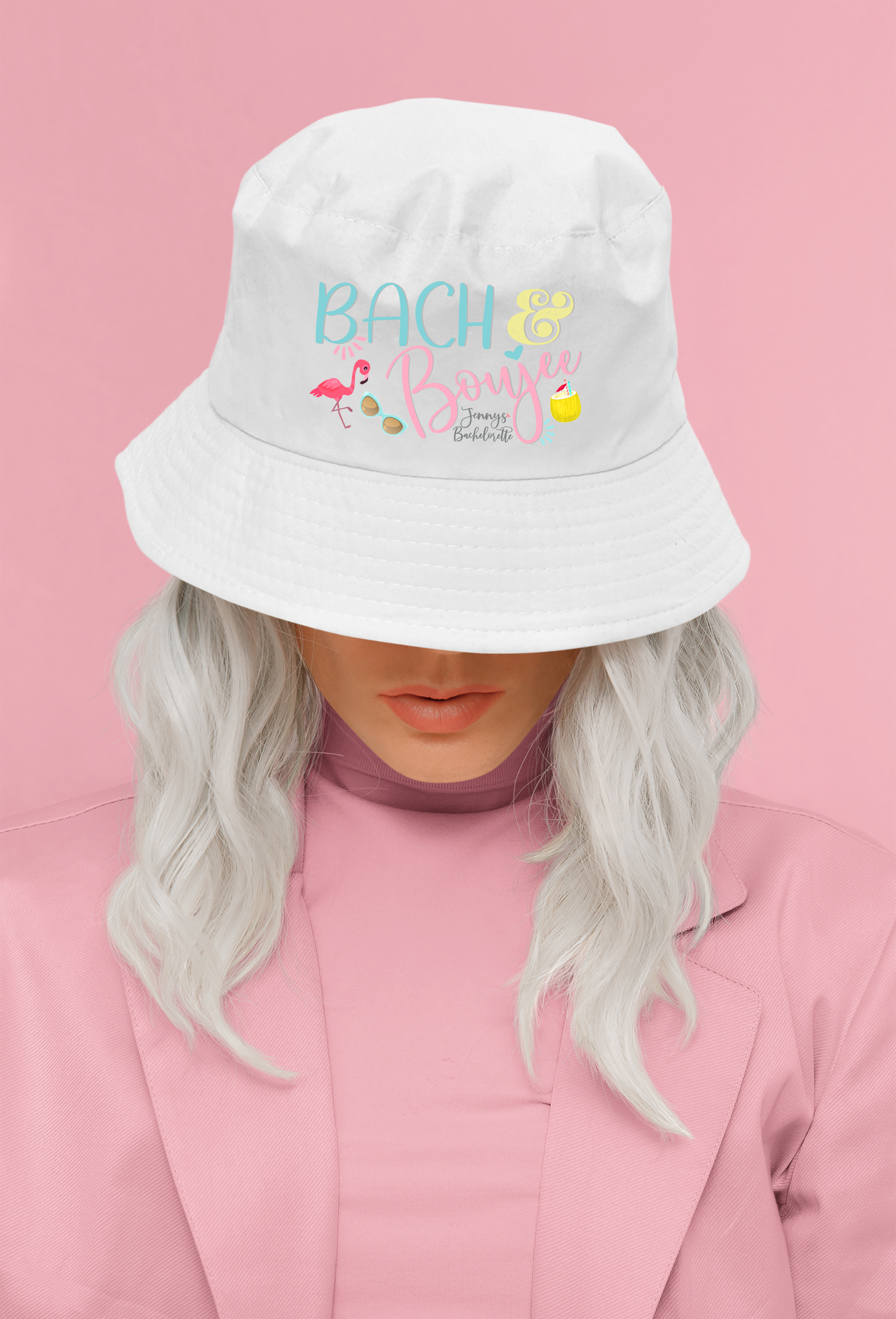 Bachelorette Party Bucket Hat | Bach & Boujee