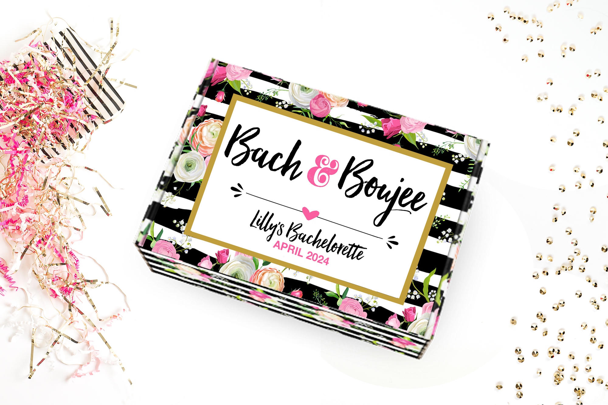 Bach and Boujee Bachelorette Survival Kit | Bachelorette Essentials Gift Box