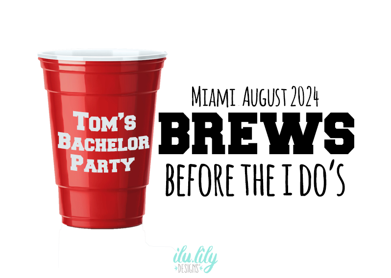 Bachelor Party Bucket Hat | Brews Before the I Do's