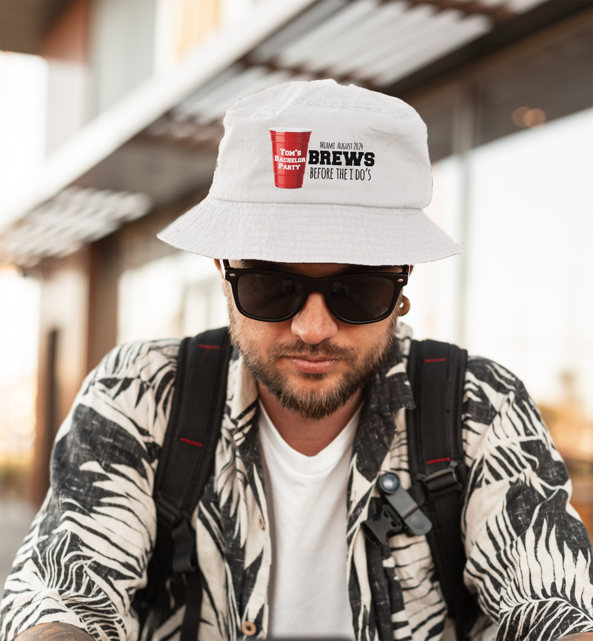 Bachelor Party Bucket Hat | Brews Before the I Do's