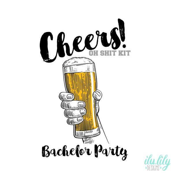 Bachelor Party Hangover Survival Kit with Supplies | Cheers Kit