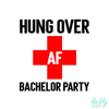 Bachelor Party Hangover Survival Kit with Supplies | Hungover AF Kit