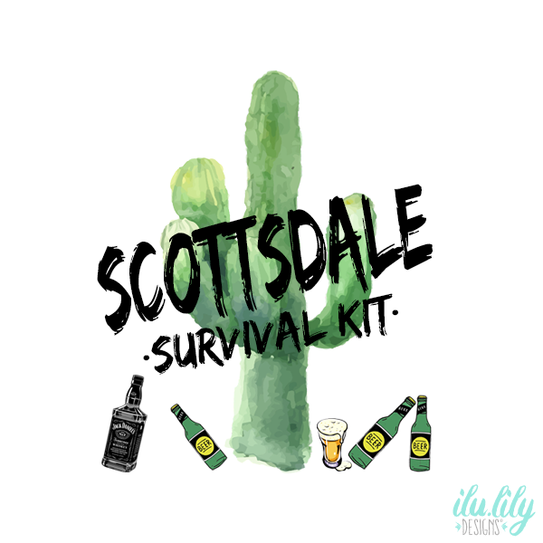 Bachelor Party Hangover Survival Kit with Supplies | Scottsdale Kit