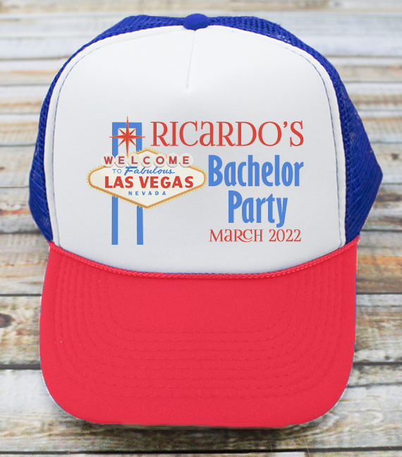 Bachelor Party Trucker Hats | Vegas Hat | Las Vegas