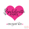 Bachelorette Party Oh Shit Kit with Supplies | Hangover Kit Assembled