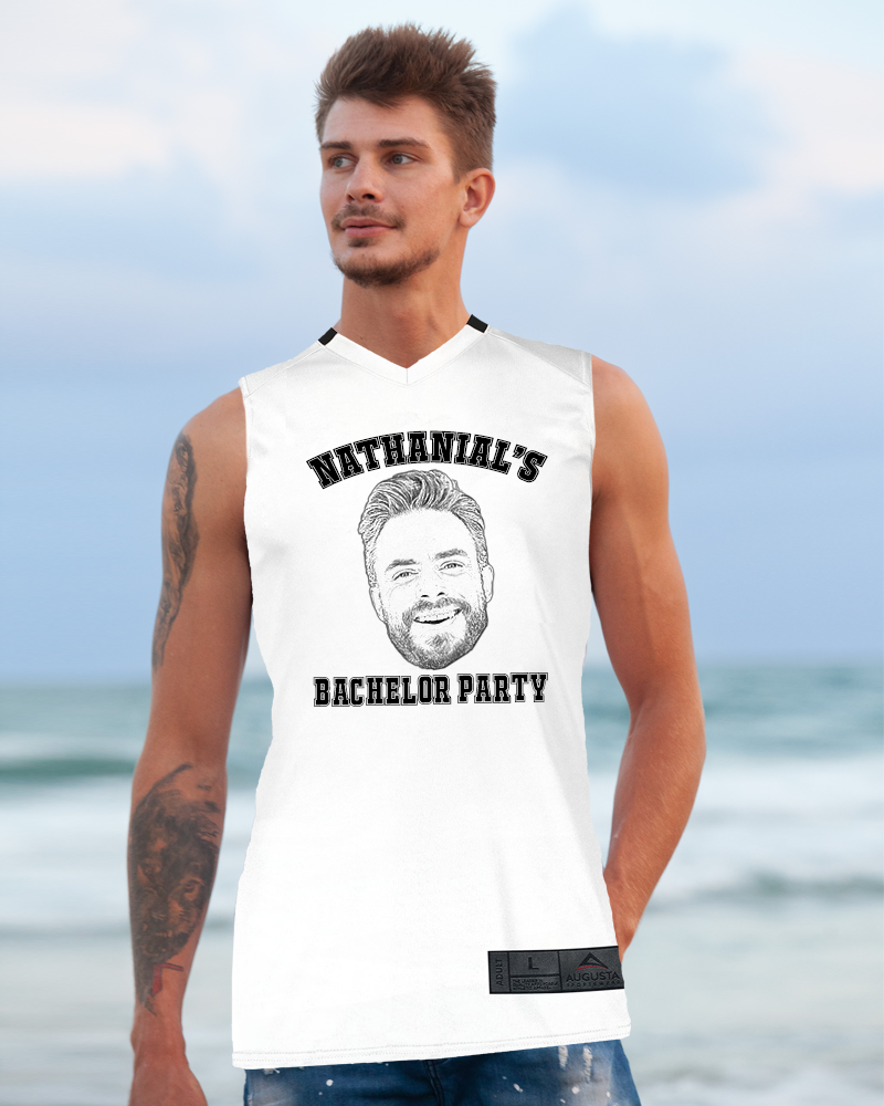 Bachelor Party Jersey | Custom Bachelor Face Jersey