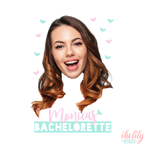 Custom Temporary Tattoo Bachelorette Party Favors | Bachelorette Hearts