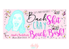 Bachelorette Party Beach Towel | Custom Photo Beach Towel | Bach Shit Cray