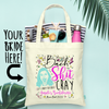Personalized Bachelorette Party Tote Bag | Custom Photo Tote Bags | Bach Shit Cray