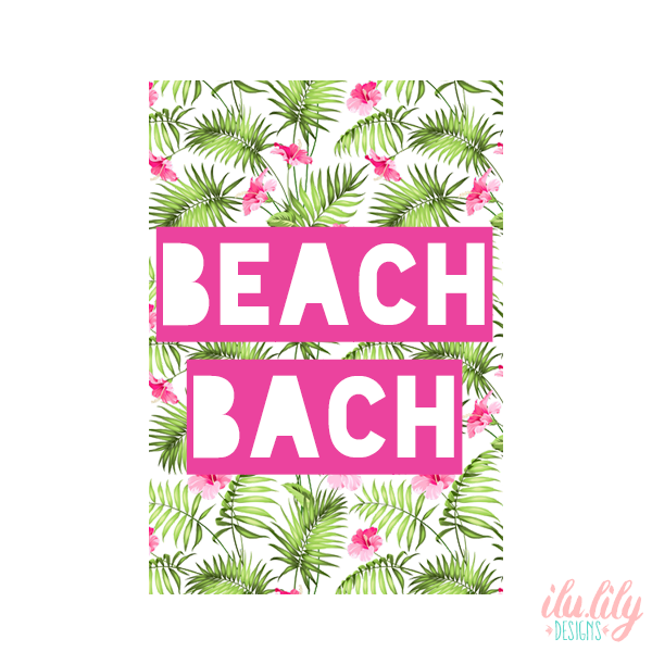 Bachelorette Party Hangover Survival Kit with Supplies |Beach Bach