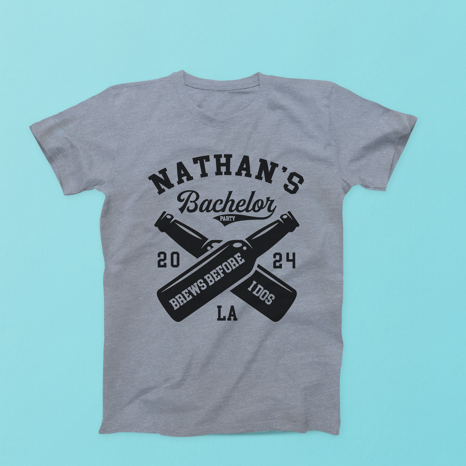 Bachelor Party Shirt | Beer Brews Before I Dos Bachelor Party Shirt Funny