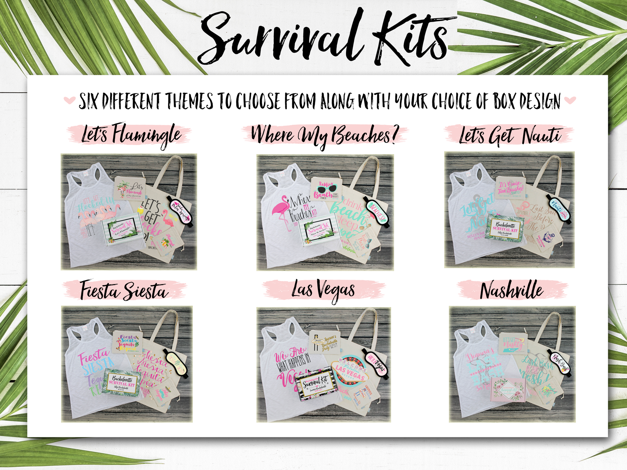 Bachelorette Party Survival Kit | Bachelorette Essentials Gift Box