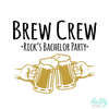 Bachelor Party Shirt | Custom Brew Crew Bachelor Party Shirt Funny